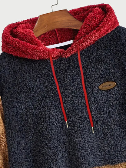 Plush Hoodie with Pockets